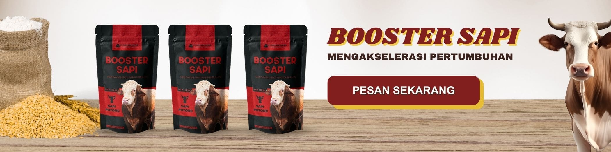 Agromix Booster Sapi Mineral Pakan Banner